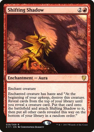 Shifting Shadow [Commander 2017] | Dumpster Cat Games