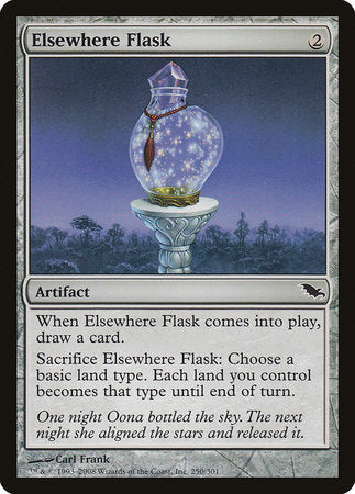 Elsewhere Flask [Shadowmoor] | Dumpster Cat Games