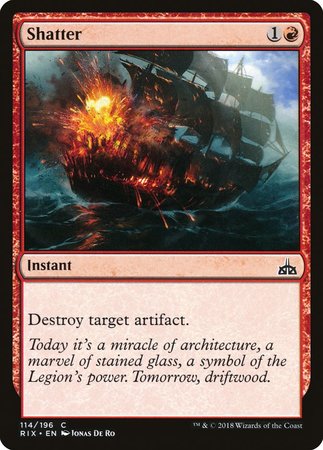Shatter [Rivals of Ixalan] | Dumpster Cat Games