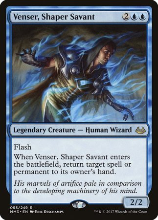 Venser, Shaper Savant [Modern Masters 2017] | Dumpster Cat Games