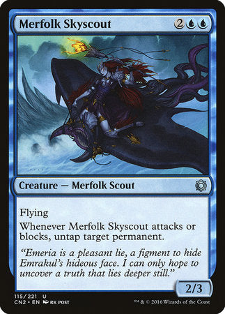 Merfolk Skyscout [Conspiracy: Take the Crown] | Dumpster Cat Games