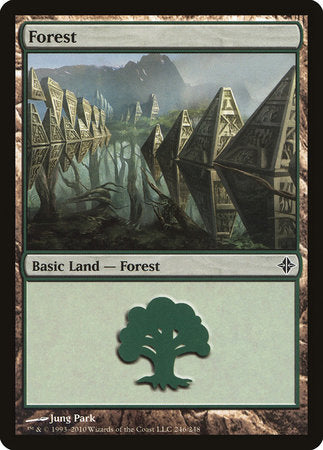 Forest (246) [Rise of the Eldrazi] | Dumpster Cat Games
