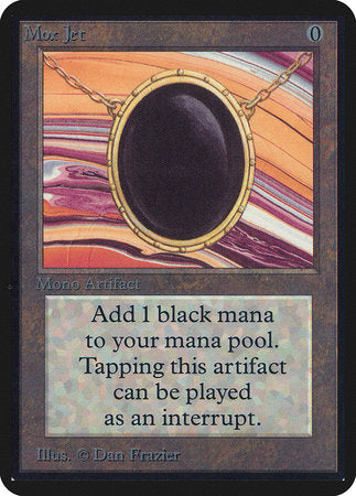 Mox Jet [Limited Edition Alpha] | Dumpster Cat Games