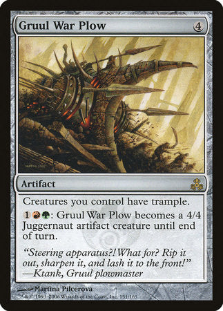 Gruul War Plow [Guildpact] | Dumpster Cat Games