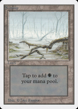 Swamp (A) [Unlimited Edition] | Dumpster Cat Games
