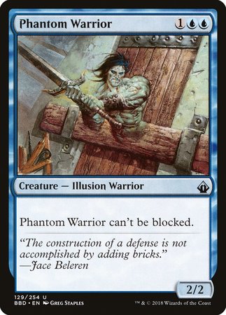 Phantom Warrior [Battlebond] | Dumpster Cat Games