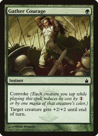 Gather Courage [Ravnica: City of Guilds] | Dumpster Cat Games