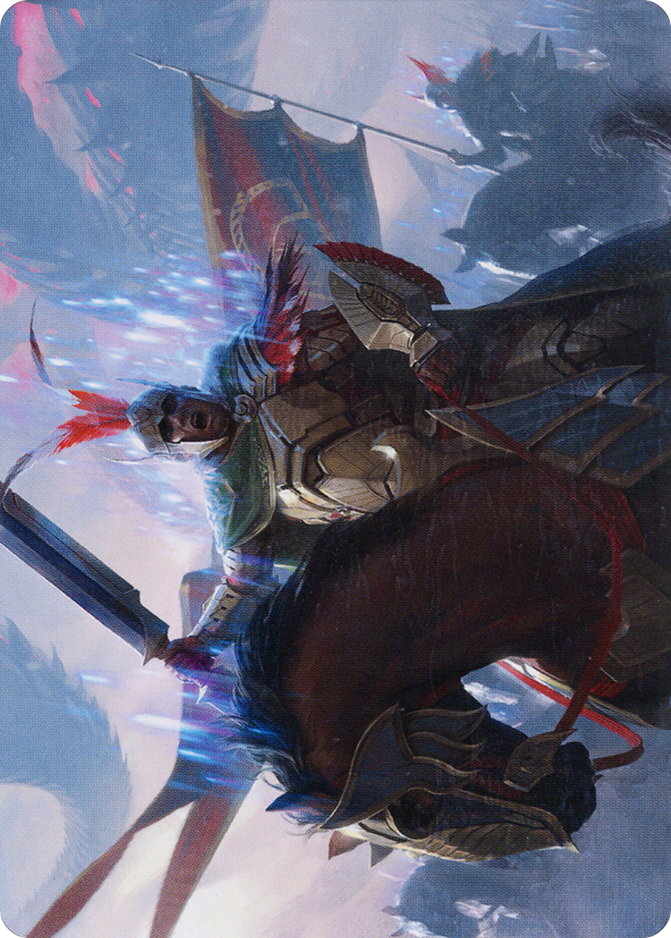 Marshal of Zhalfir Art Card [March of the Machine Art Series] | Dumpster Cat Games