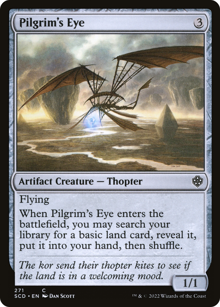 Pilgrim's Eye [Starter Commander Decks] | Dumpster Cat Games