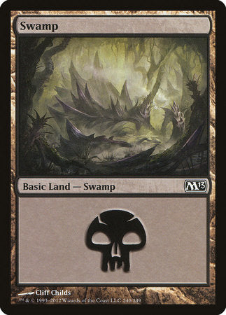 Swamp (240) [Magic 2013] | Dumpster Cat Games