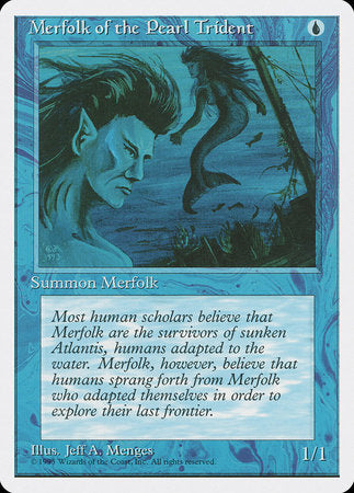 Merfolk of the Pearl Trident [Fourth Edition] | Dumpster Cat Games