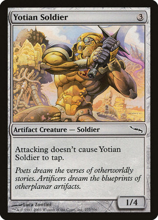 Yotian Soldier [Mirrodin] | Dumpster Cat Games