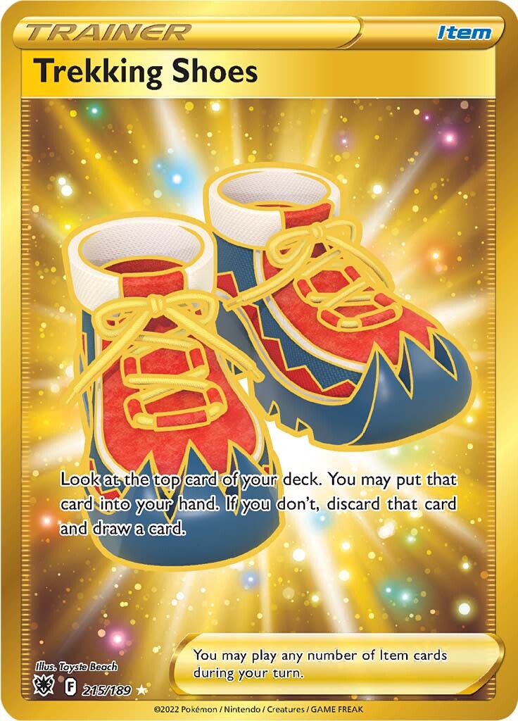Trekking Shoes (215/189) [Sword & Shield: Astral Radiance] | Dumpster Cat Games