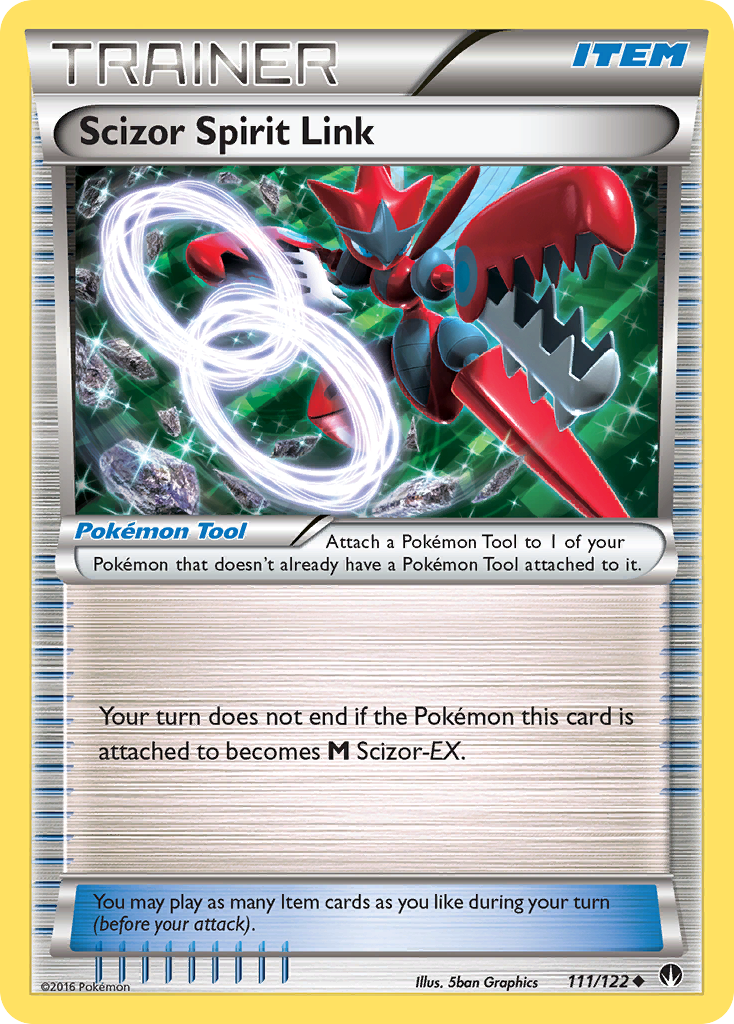Scizor Spirit Link (111/122) [XY: BREAKpoint] | Dumpster Cat Games