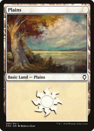 Plains (280) [Commander Anthology Volume II] | Dumpster Cat Games