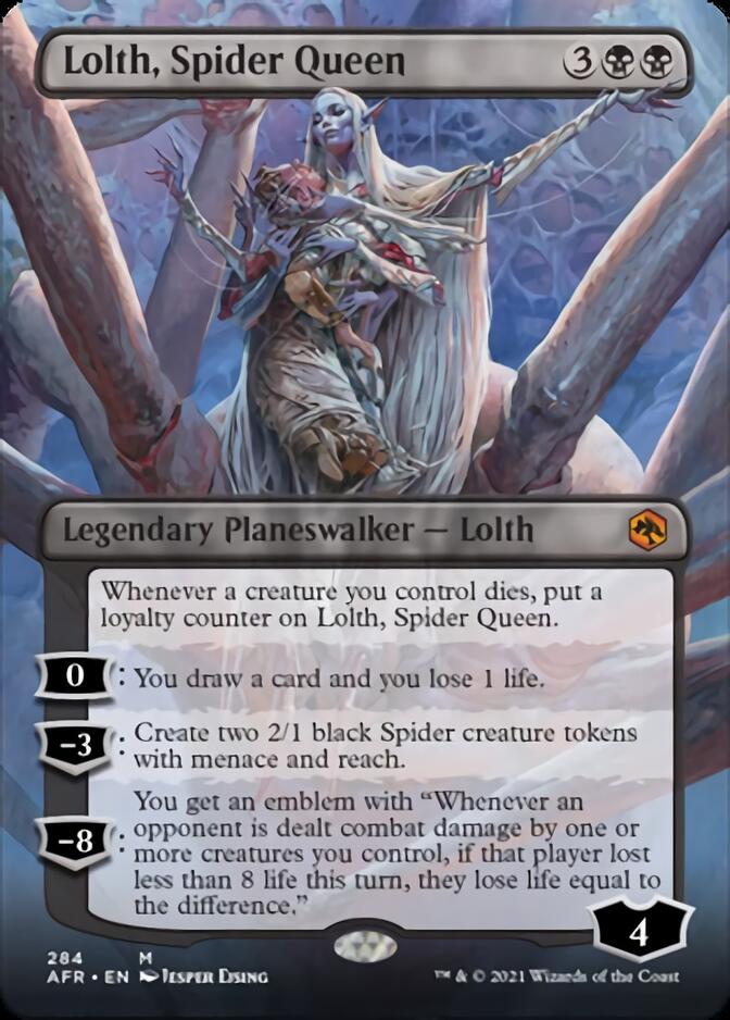 Lolth, Spider Queen (Extended) [Dungeons & Dragons: Adventures in the Forgotten Realms] | Dumpster Cat Games