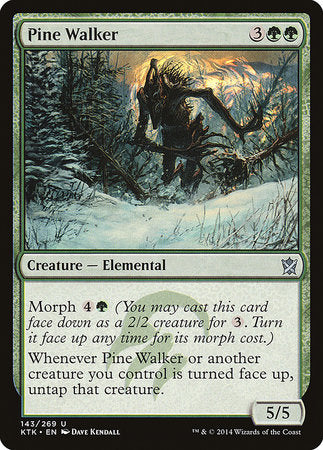 Pine Walker [Khans of Tarkir] | Dumpster Cat Games