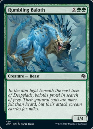 Rumbling Baloth [Jumpstart] | Dumpster Cat Games