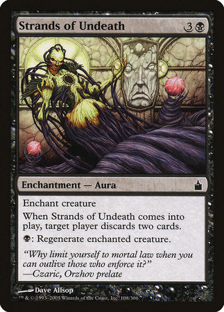 Strands of Undeath [Ravnica: City of Guilds] | Dumpster Cat Games