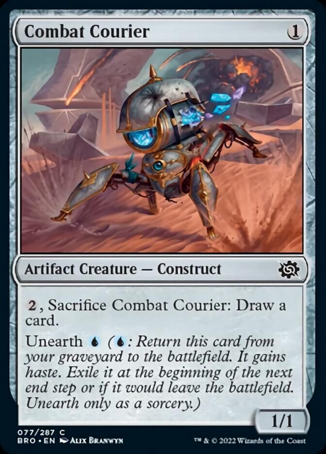 Combat Courier [The Brothers' War] | Dumpster Cat Games