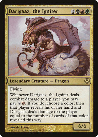 Darigaaz, the Igniter [Duel Decks: Phyrexia vs. the Coalition] | Dumpster Cat Games