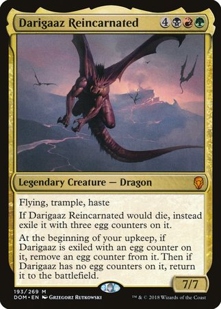 Darigaaz Reincarnated [Dominaria] | Dumpster Cat Games