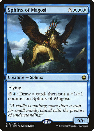 Sphinx of Magosi [Conspiracy: Take the Crown] | Dumpster Cat Games