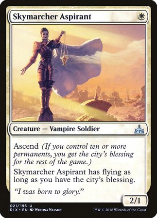 Skymarcher Aspirant [Rivals of Ixalan] | Dumpster Cat Games