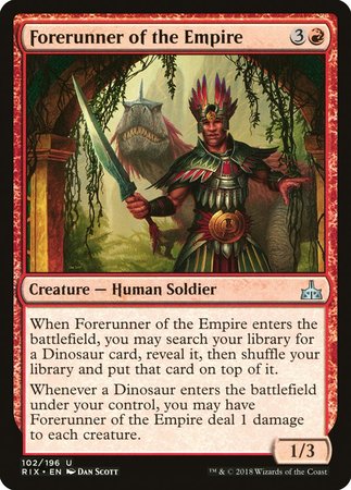 Forerunner of the Empire [Rivals of Ixalan] | Dumpster Cat Games
