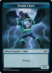 Clown Robot (002) // Storm Crow Double-sided Token [Unfinity Tokens] | Dumpster Cat Games