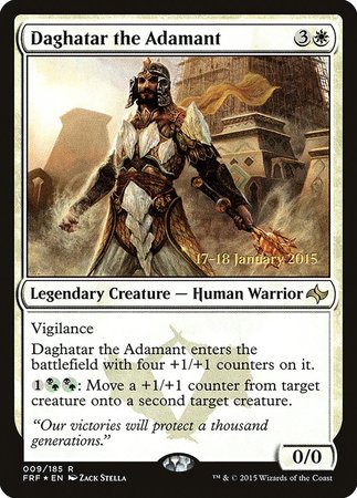 Daghatar the Adamant [Fate Reforged Promos] | Dumpster Cat Games