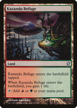 Kazandu Refuge [Commander 2013] | Dumpster Cat Games