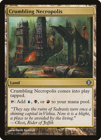 Crumbling Necropolis [Shards of Alara] | Dumpster Cat Games