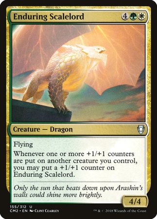 Enduring Scalelord [Commander Anthology Volume II] | Dumpster Cat Games