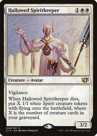 Hallowed Spiritkeeper [Commander 2014] | Dumpster Cat Games