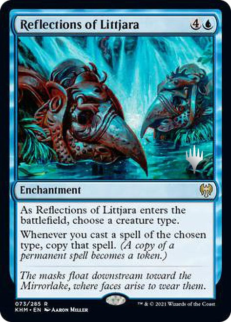 Reflections of Littjara [Kaldheim Promo Pack] | Dumpster Cat Games