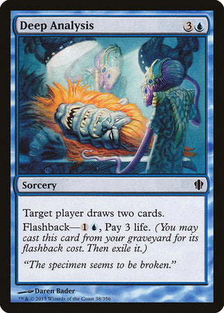 Deep Analysis [Commander 2013] | Dumpster Cat Games