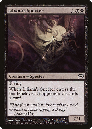 Liliana's Specter [Planechase 2012] | Dumpster Cat Games