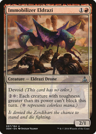 Immobilizer Eldrazi [Oath of the Gatewatch] | Dumpster Cat Games