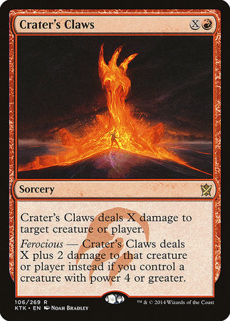 Crater's Claws [Khans of Tarkir] | Dumpster Cat Games
