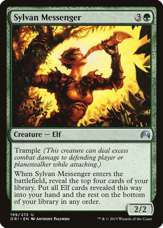 Sylvan Messenger [Magic Origins] | Dumpster Cat Games
