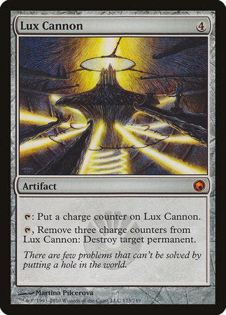 Lux Cannon [Scars of Mirrodin] | Dumpster Cat Games
