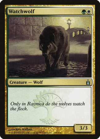 Watchwolf [Ravnica: City of Guilds] | Dumpster Cat Games