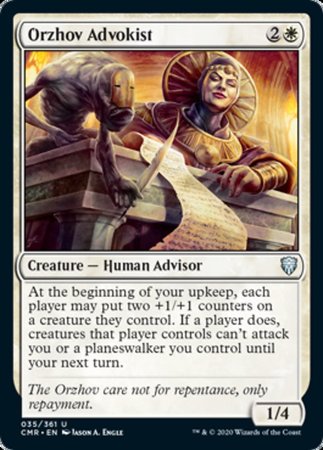 Orzhov Advokist [Commander Legends] | Dumpster Cat Games