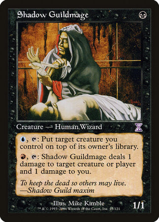 Shadow Guildmage [Time Spiral Timeshifted] | Dumpster Cat Games