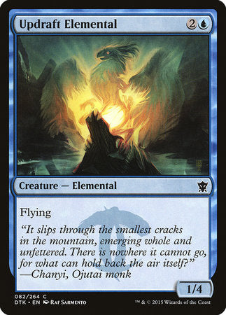 Updraft Elemental [Dragons of Tarkir] | Dumpster Cat Games