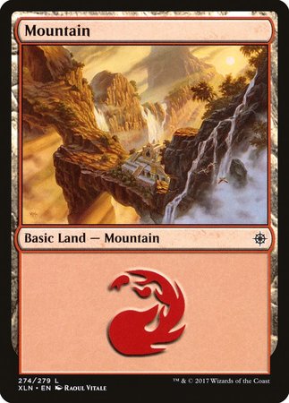 Mountain (274) [Ixalan] | Dumpster Cat Games