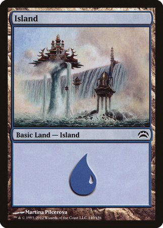 Island (140) [Planechase 2012] | Dumpster Cat Games