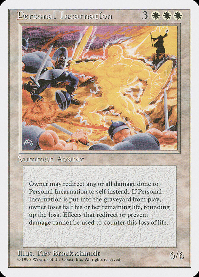 Personal Incarnation [Fourth Edition] | Dumpster Cat Games