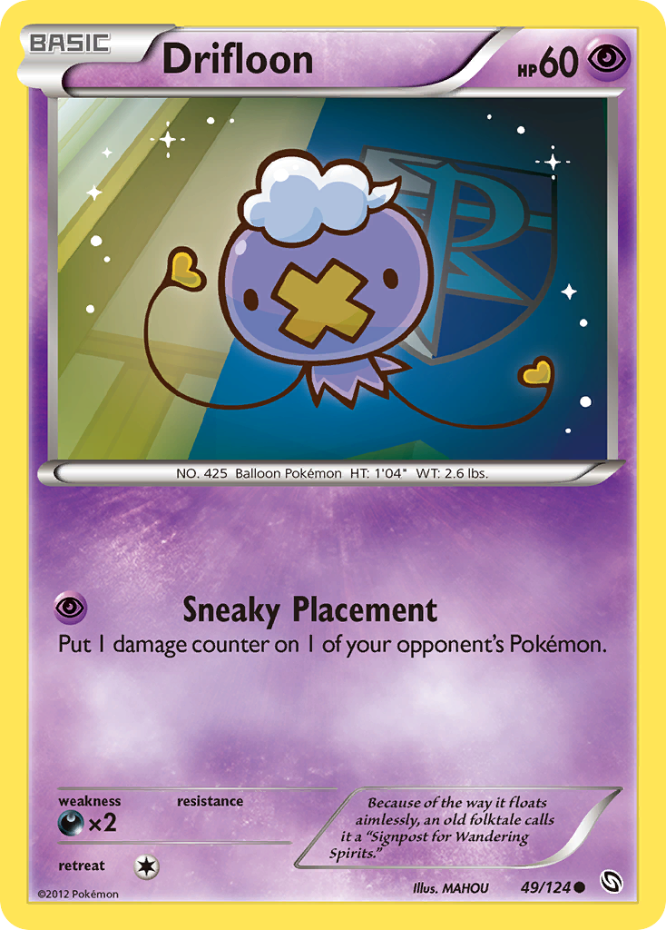 Drifloon (49/124) [Black & White: Dragons Exalted] | Dumpster Cat Games